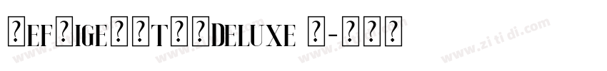 RefrigeratorDeluxe H字体转换 RefrigeratorDeluxe H字体转换